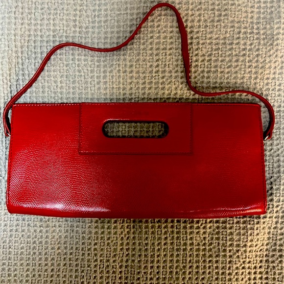 TUCI Italia genuine leather clutch, shoulder bag - Picture 1 of 7